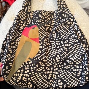 Marc By Marc Jacobs Black and White Patterned Tote